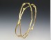 Double wrap twig bangle