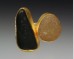 Two stone beachstone ring