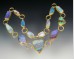 Opal link necklace