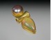 Opal top & bottom pendant