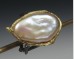 Pearl and twig ring
