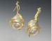 Drop earrings with SS pearls