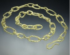 Twig chain necklace