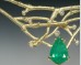 Emerald twig neckpiece