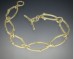 Twig heavy chain bracelet