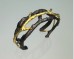 Mixed Metal Twig Cuff - Gold & Silver