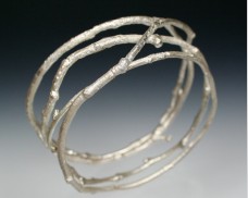 Quadruple twig bangle