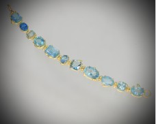 Assorted Aquamarine Bracelet
